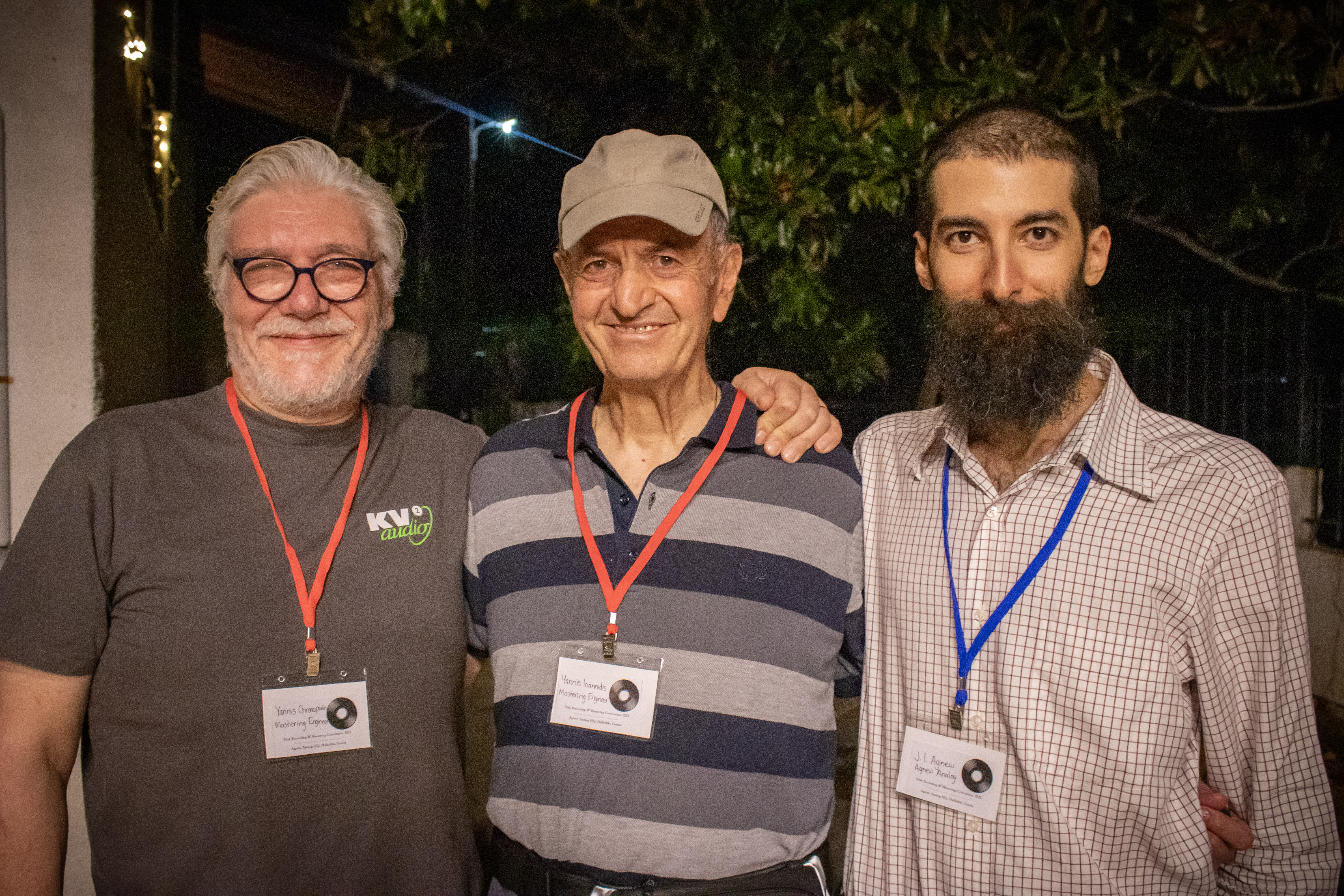 Yannis Chronopoulos (Columbia/Polygram), Yannis Ioannidis (Polygram), J. I. Agnew (Agnew Analog)
