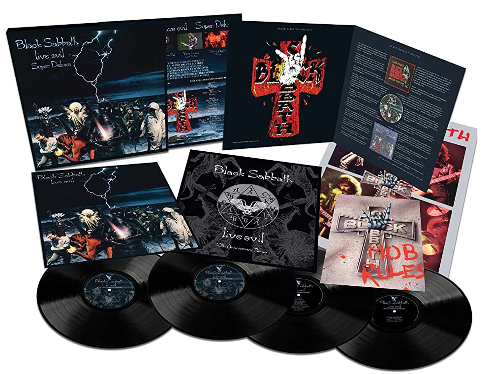 Black Sabbath Live Evil and Super Deluxe