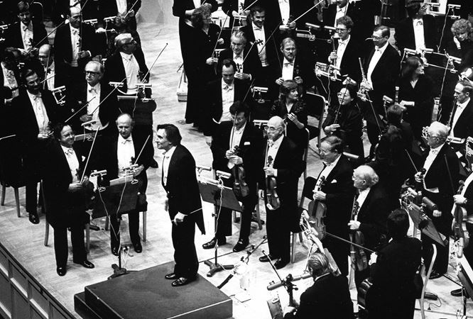 Abbado with the CSO in 1984