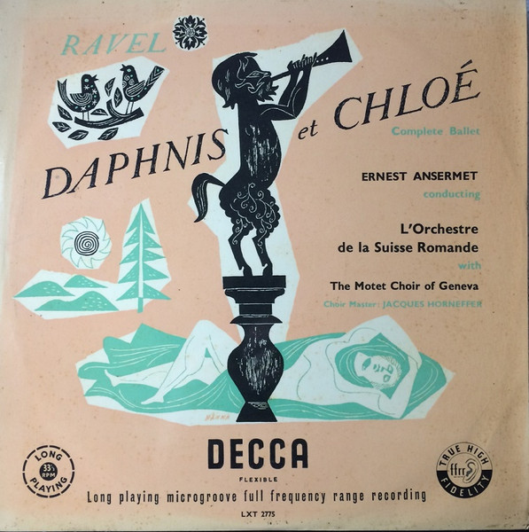 Ansermet Ravel Daphnis et Chloe Decca Mono