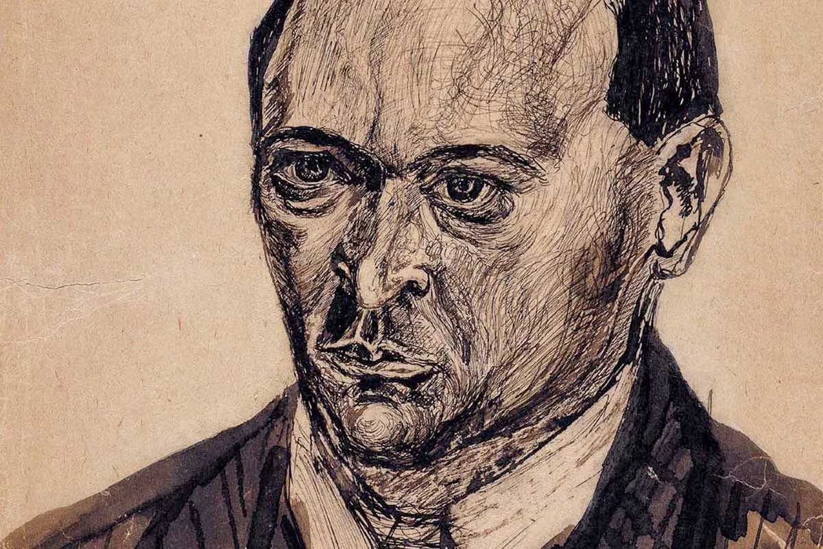 Arnold Schoenberg - Self-Portrait, 1908