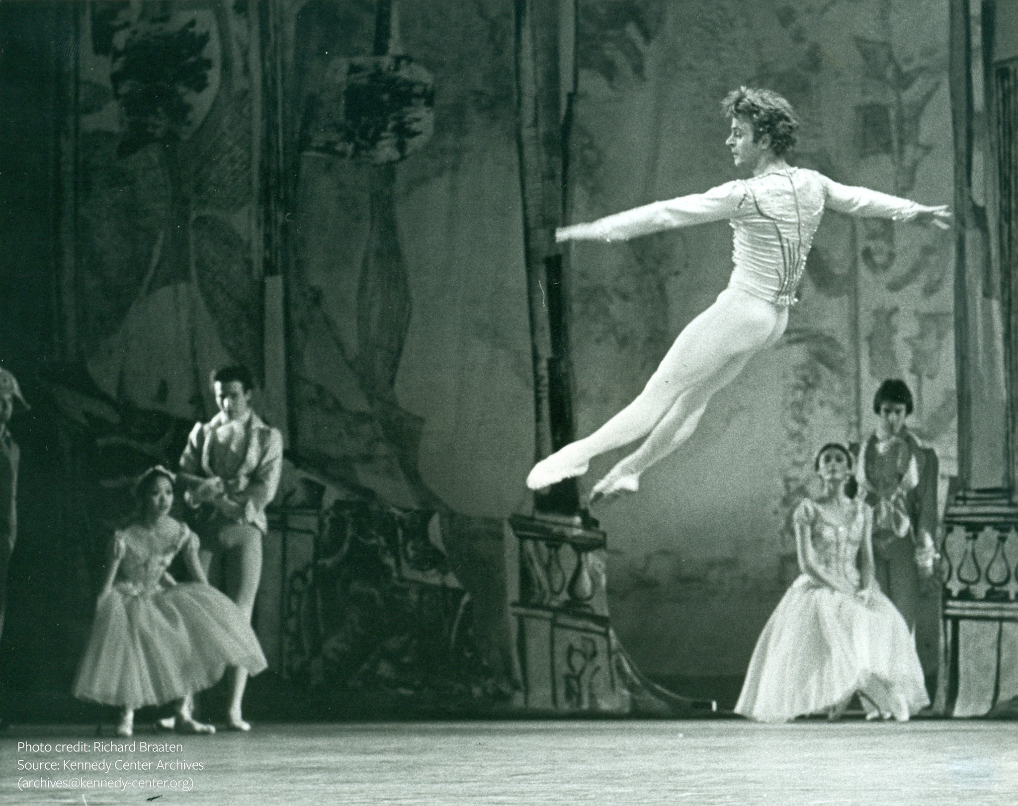 Mikhail Baryshnikov in American Ballet Theater's production of The Nutcracker.