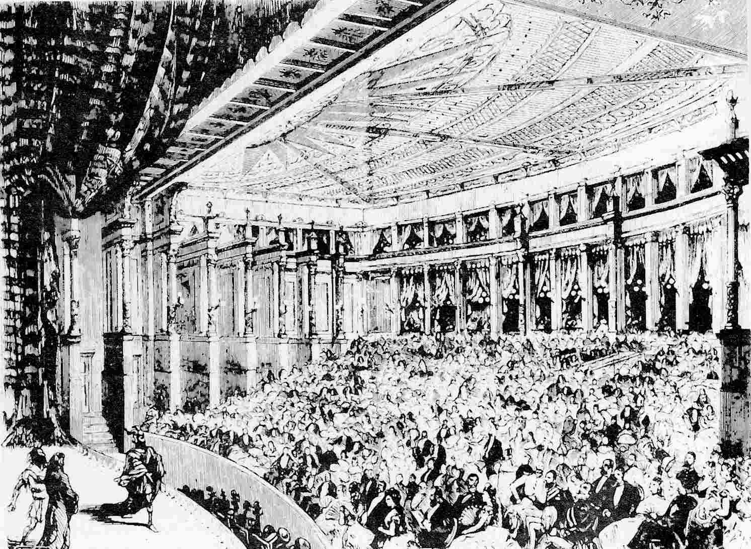 Das Rheingold at Bayreuth in 1876