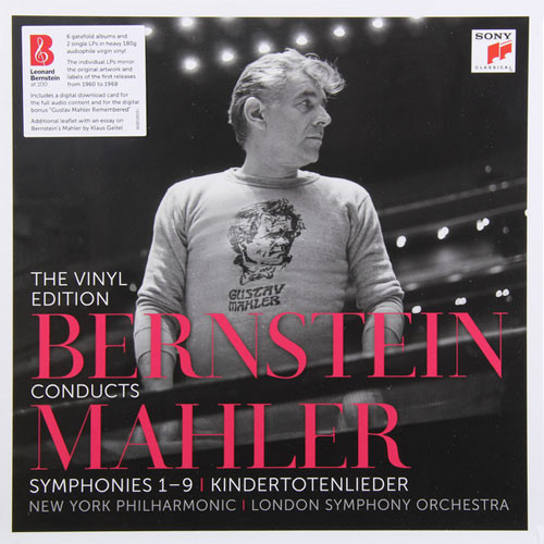 Mahler Symphonies 1-9 Bernstein NYPhil LSO CBS Sony vinyl