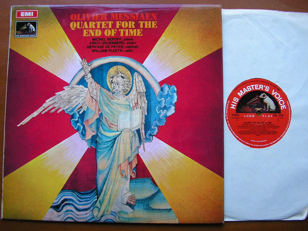 Messiaen Quartet for the End of Time Beroff, de Peyer EMI
