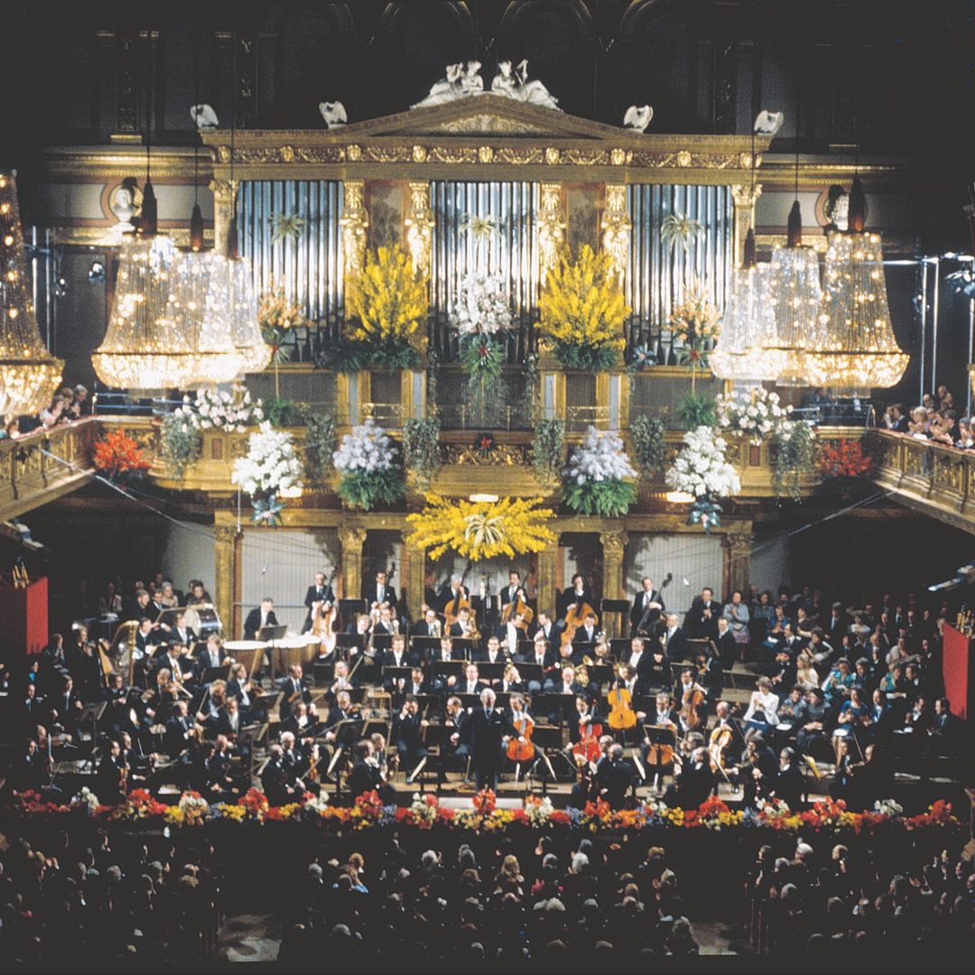 Willi Boskovsky and the Vienna Philharmonic Orchestra, New year's Day Concert (Photo: Decca)
