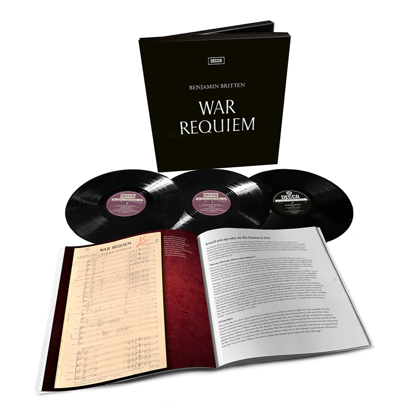 Britten war requiem vinyl remastered 2023