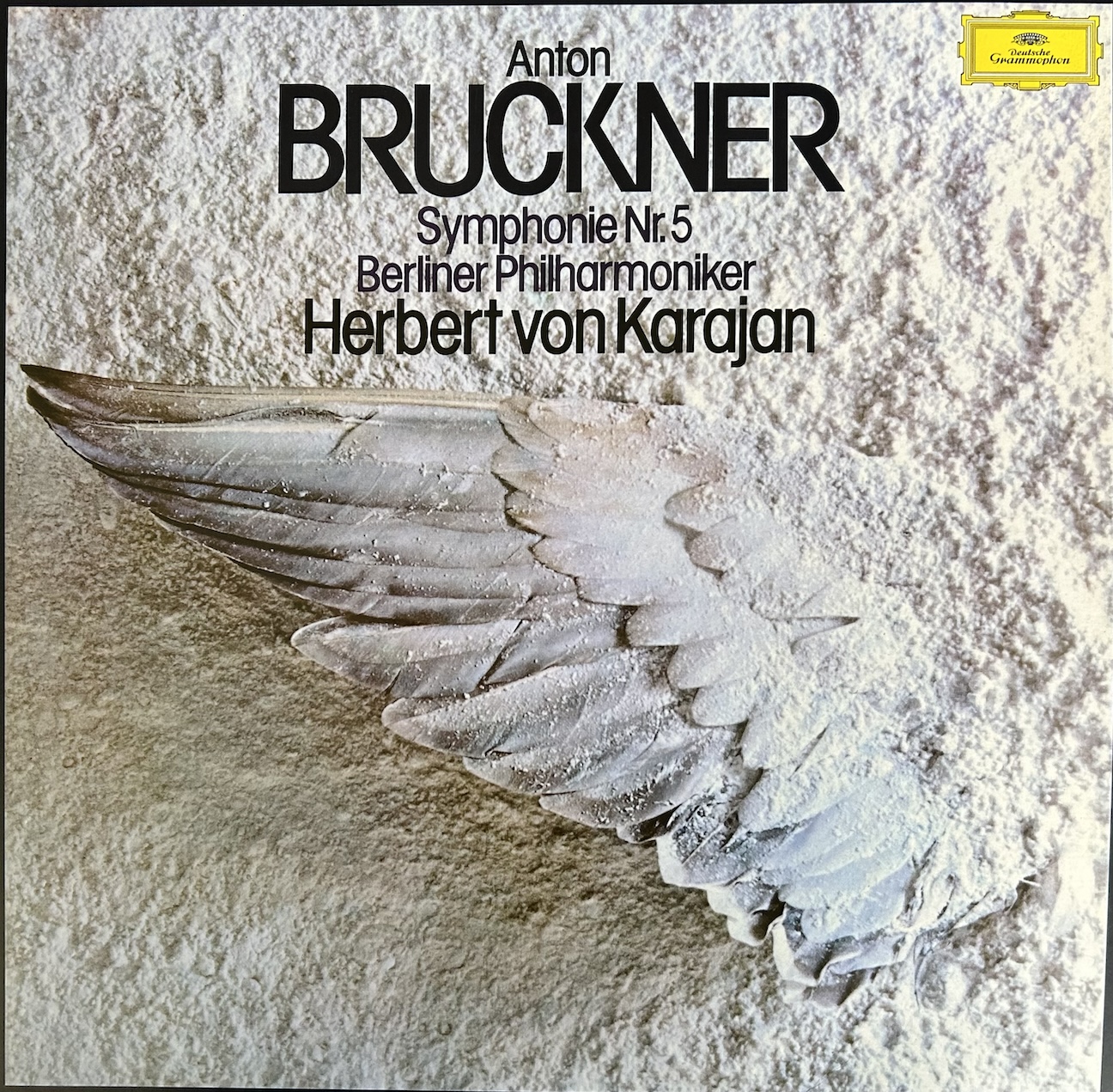 Bruckner 5th Symphony Karajan cover