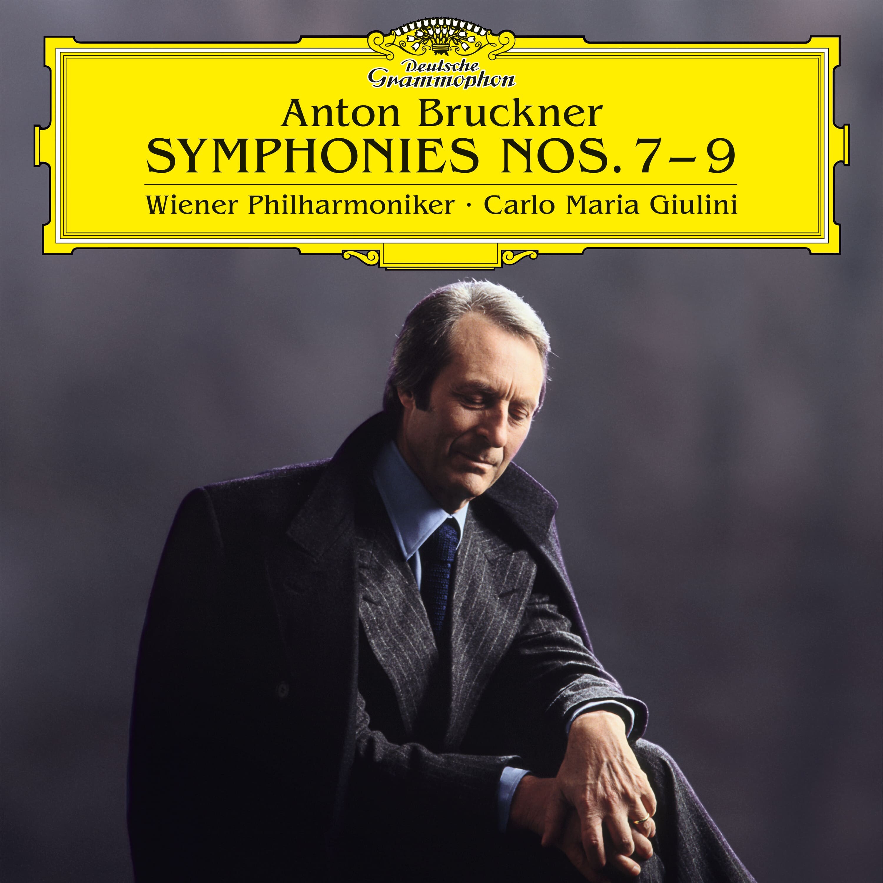 Giulini VPO Bruckner symphonies 7, 8, 9 Deutsche Grammophon