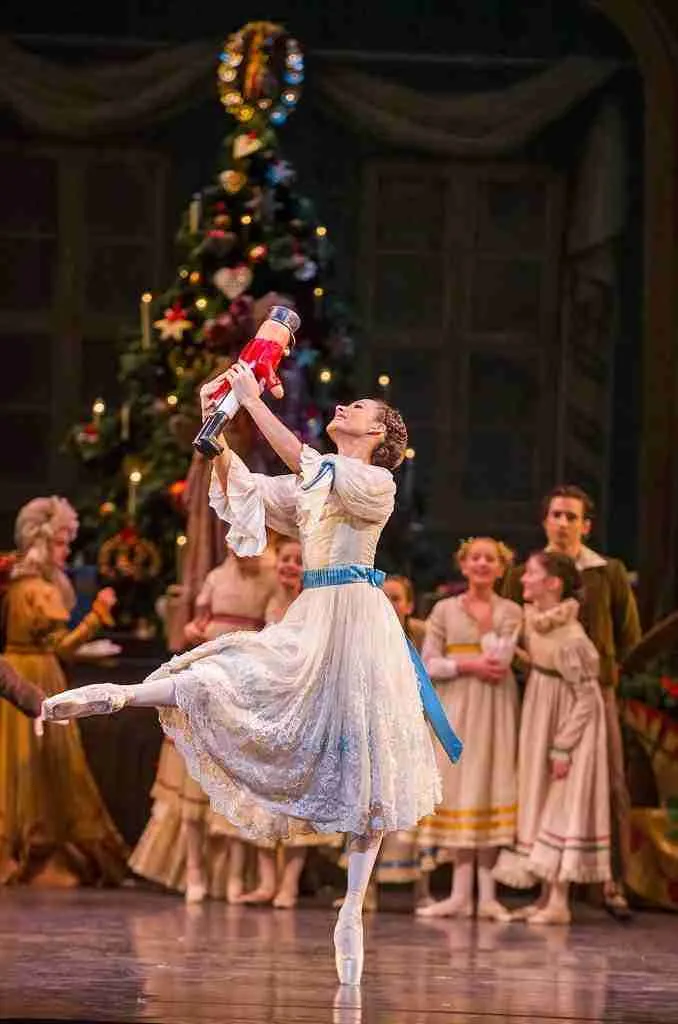 Francesca Hayward as Clara in the Royal Ballet production of The Nutcracker