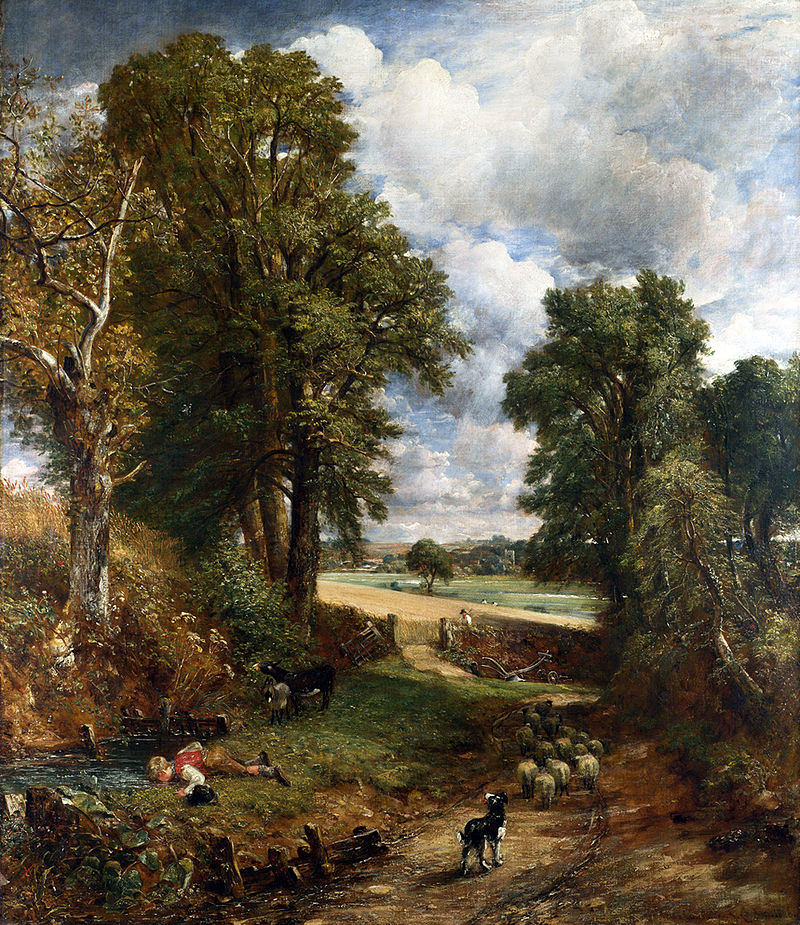 John Constable "The Cornfield"
