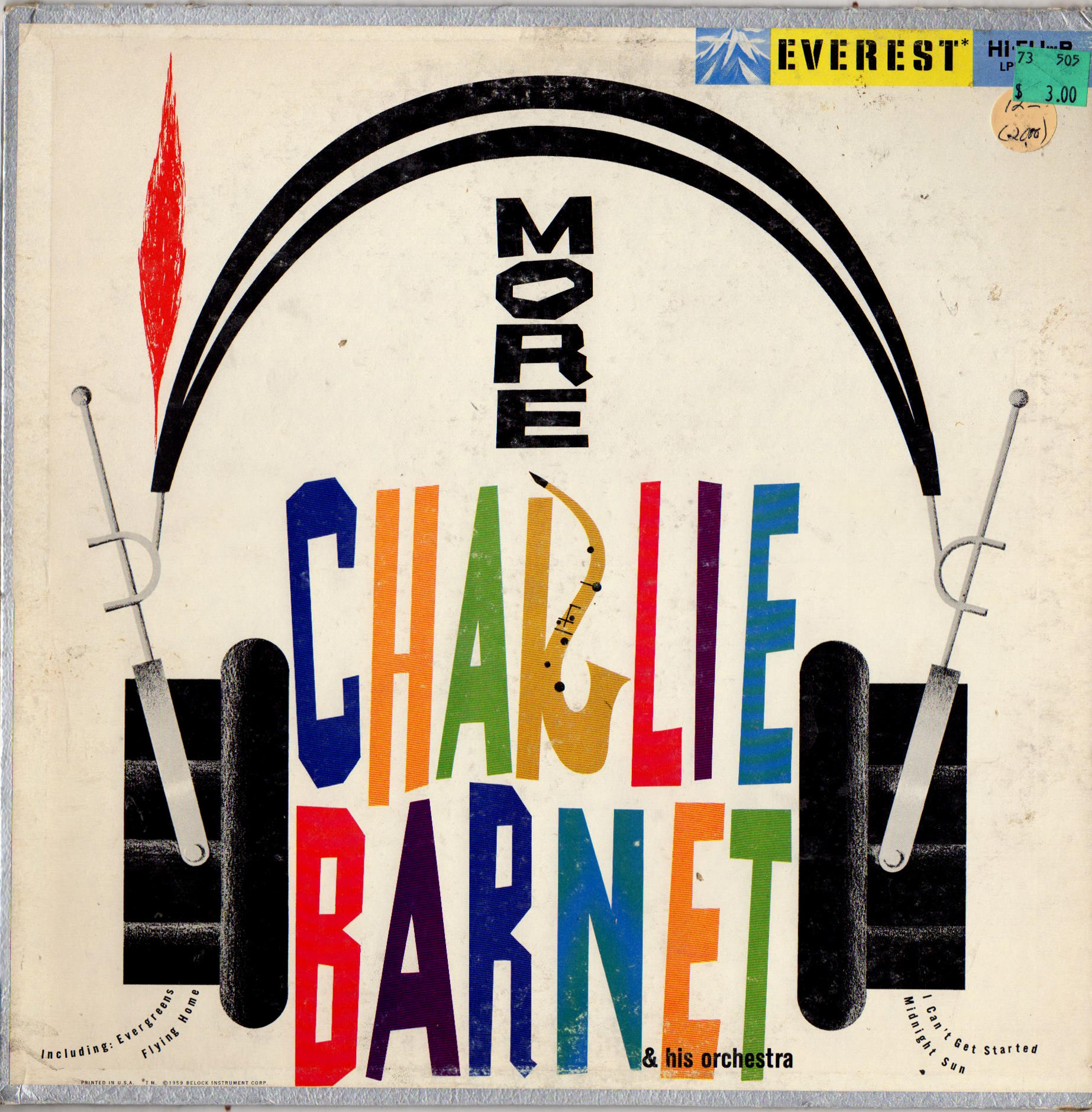 Charlie Barnet Everest LP 