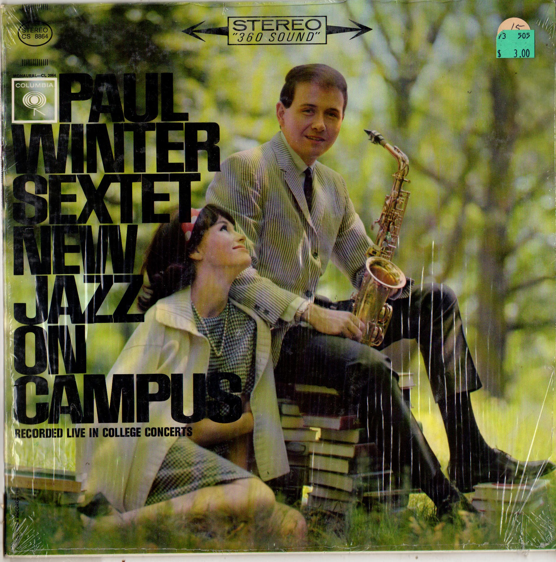 Paul Winter Sextet New Jazz On Campus Columbia albumb