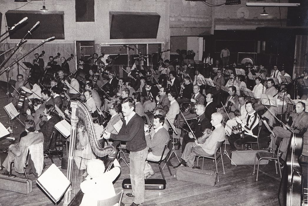 Studio Davout in Paris - 1973 Recording Session