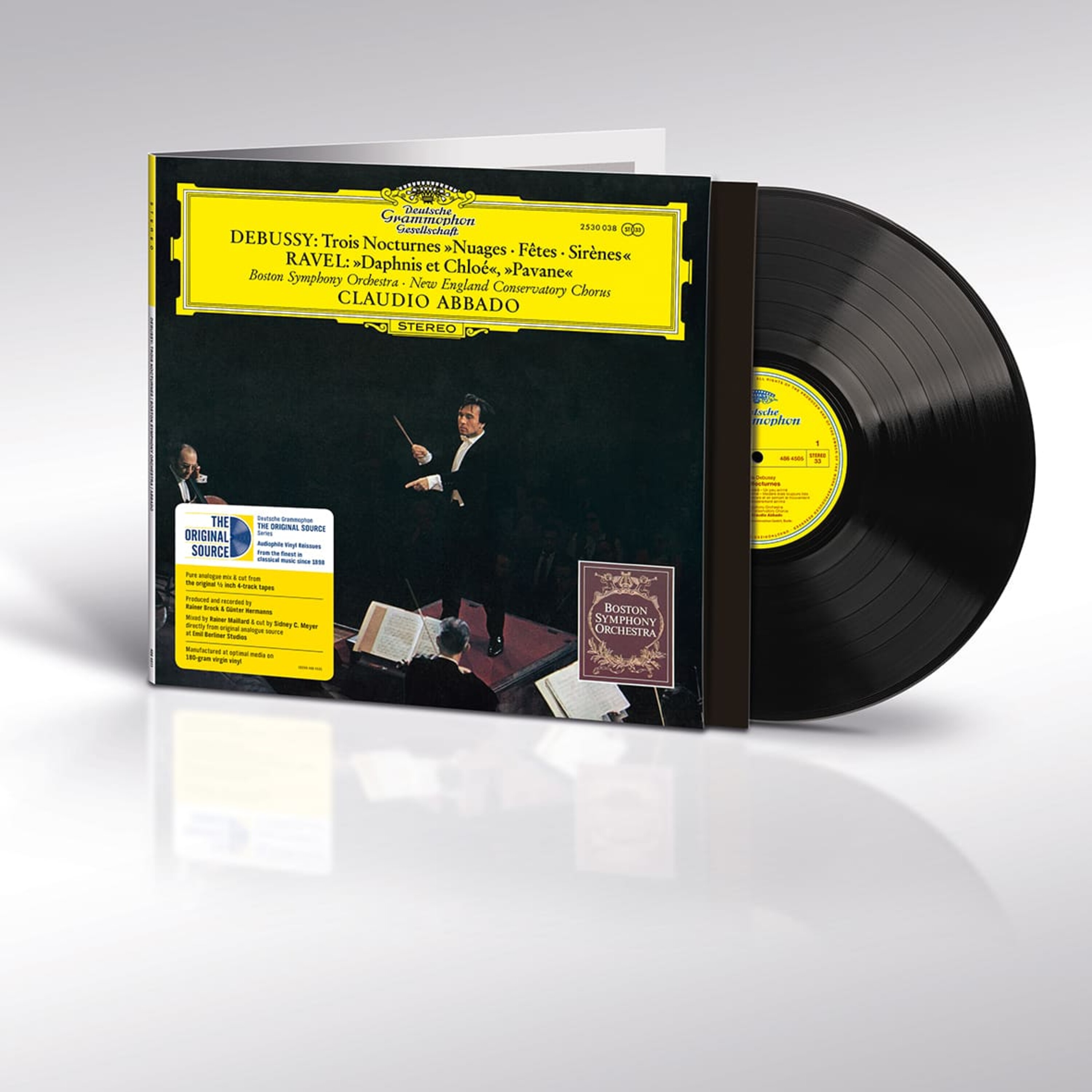 Debussy: Nocturnes  Ravel: Daphnis et Chloe Suite 2 Claudio Abbado DG Original Source