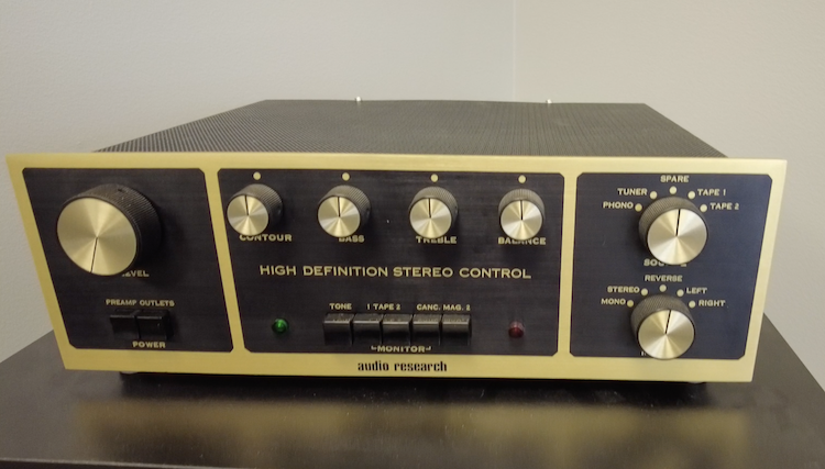 early Audio Research preamp