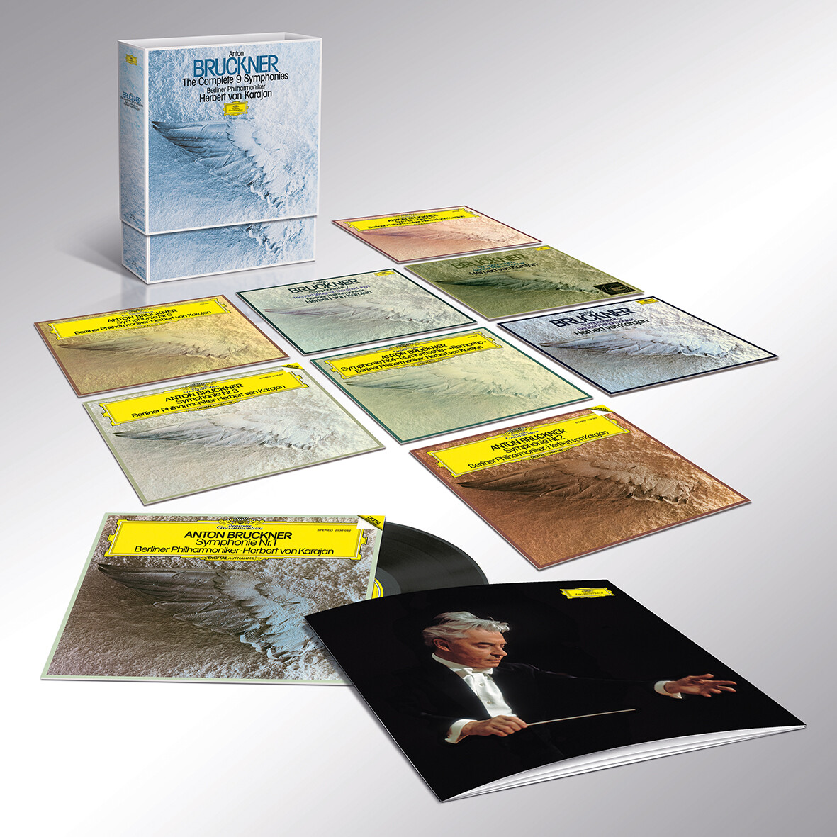 Von Karajan Brucker Complete 9 Symphonies