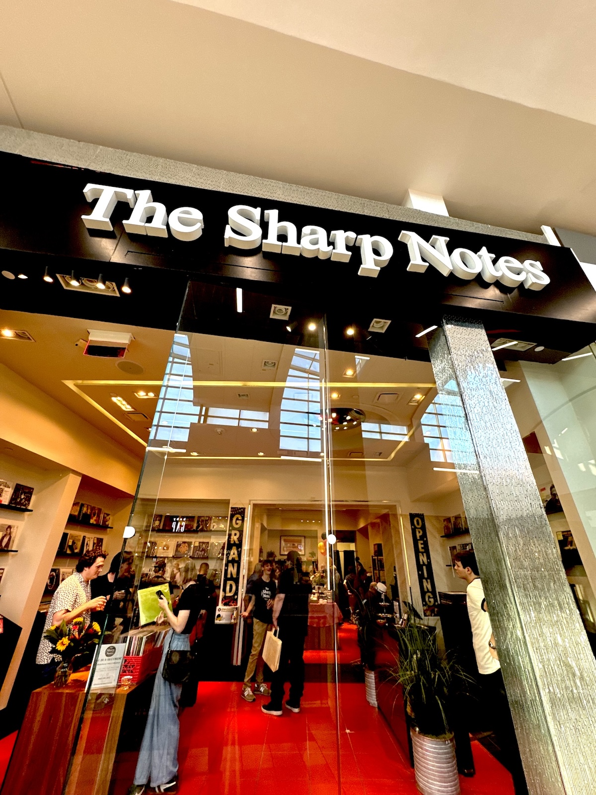 The Sharp Notes record store
