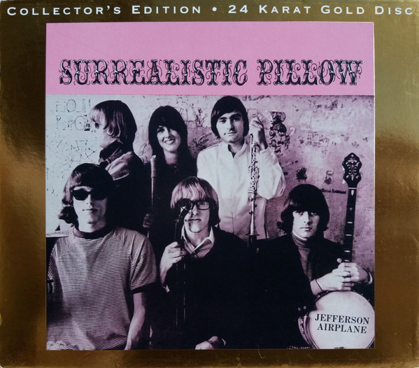 Jefferson Airplane 'Surrealistic Pillow' gold CD