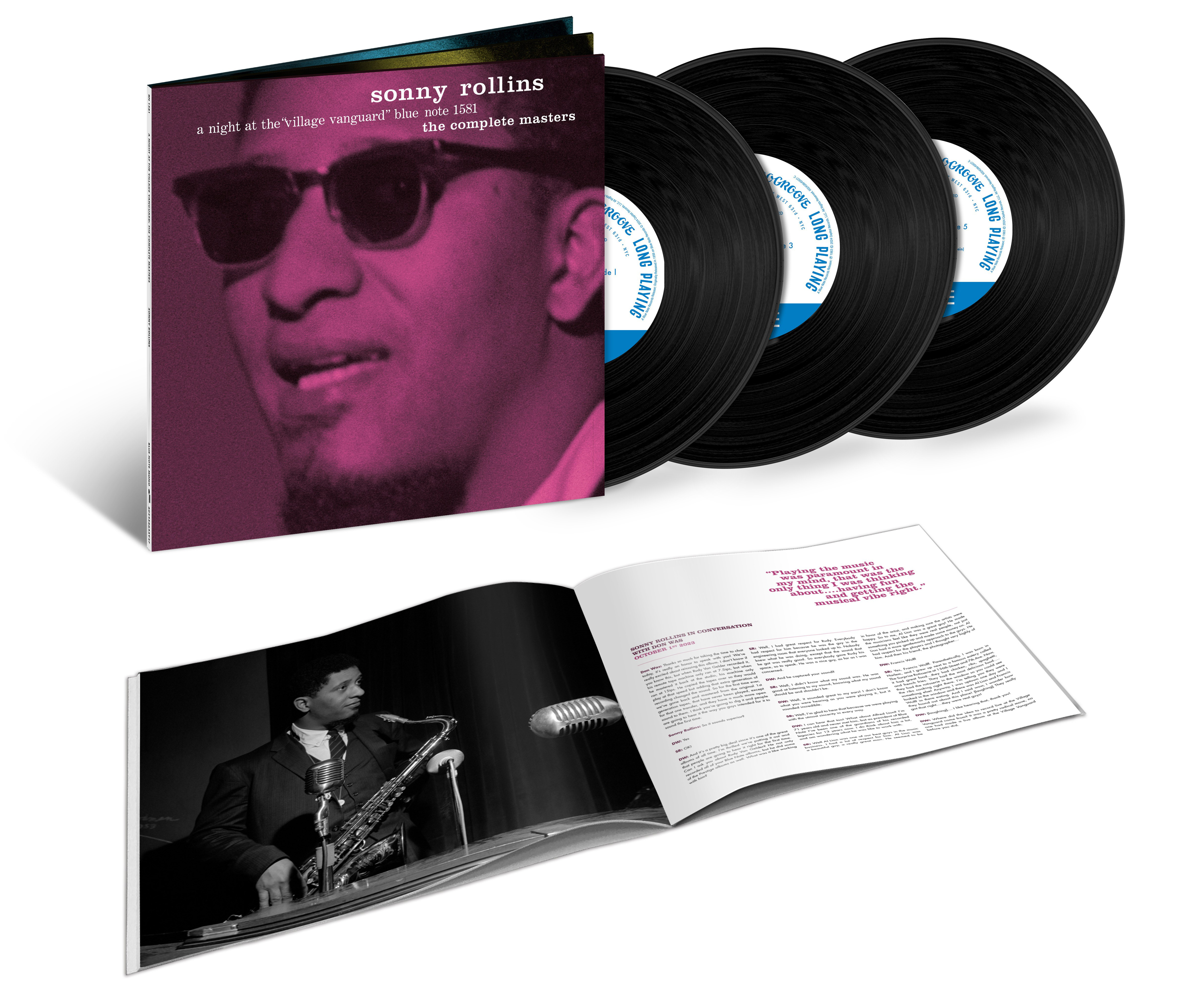 Sonny Rollins "a night at the Village Vanguard"—the complete masters