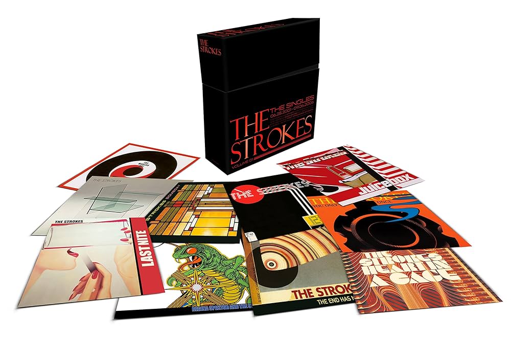The Strokes 'The Singles Volume 1' 7" vinyl box set