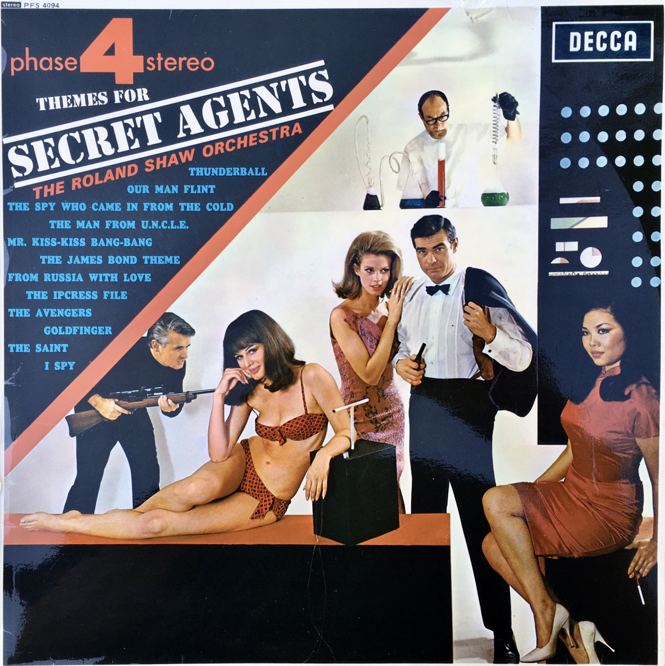 Themes For Secret Agents The Roland Shaw Orchestra
