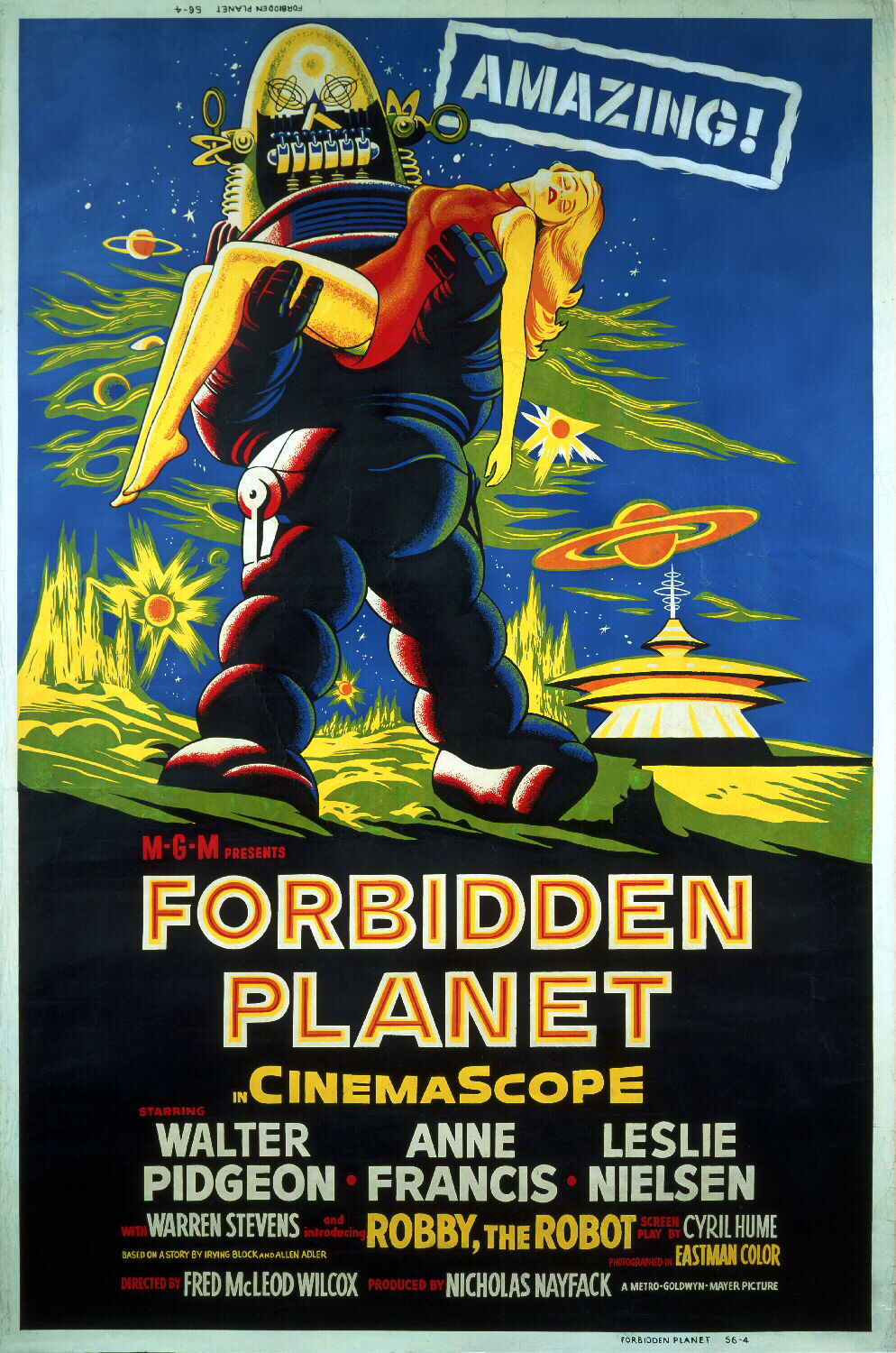 Forbidden Planet poster