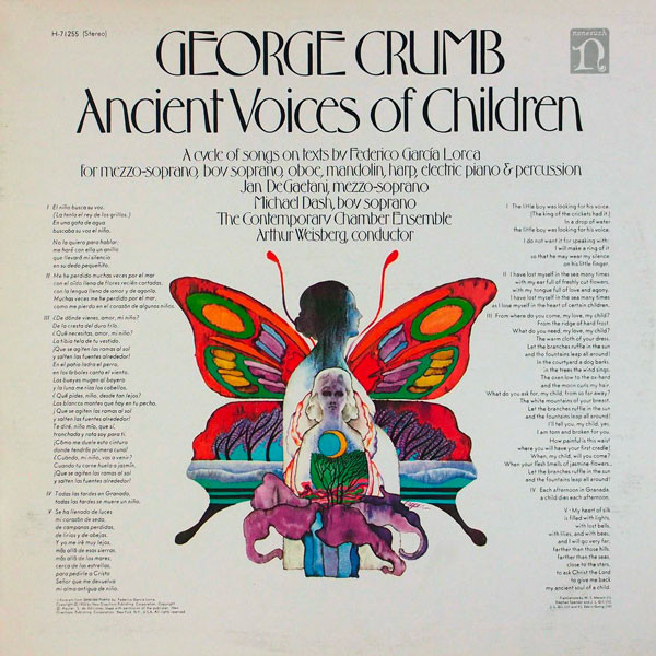 George Crumb Ancient Voices of Children