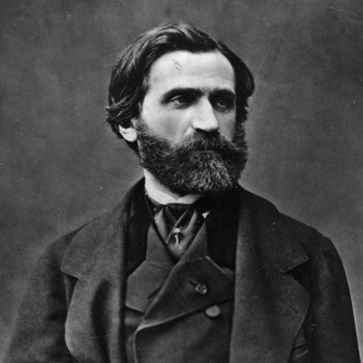 Giuseppe Verdi, composer, photograph