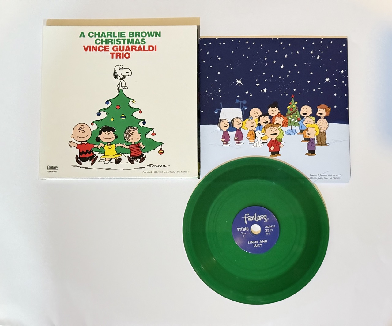 Vince Guaraldi Trio 'A Charlie Brown Christmas' Tiny Vinyl