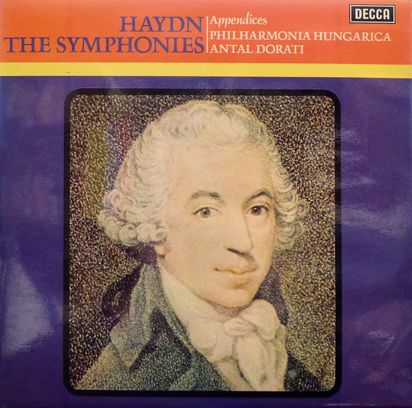 Haydn The Symphonies Appendices Dorati