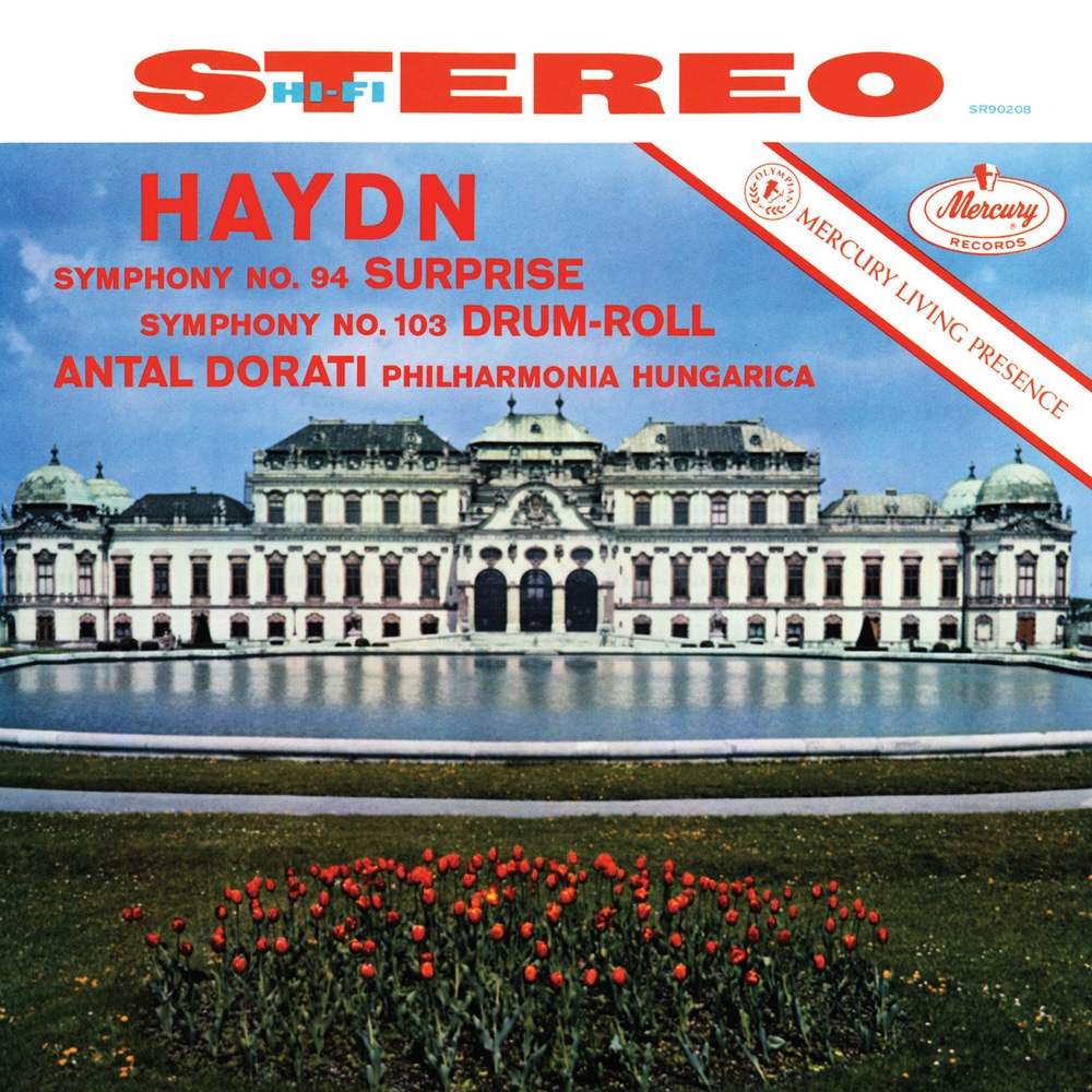 Haydn Surprise and Drum Roll symphonies Dorati Philharmonica Hungarica Mercury Living Presence
