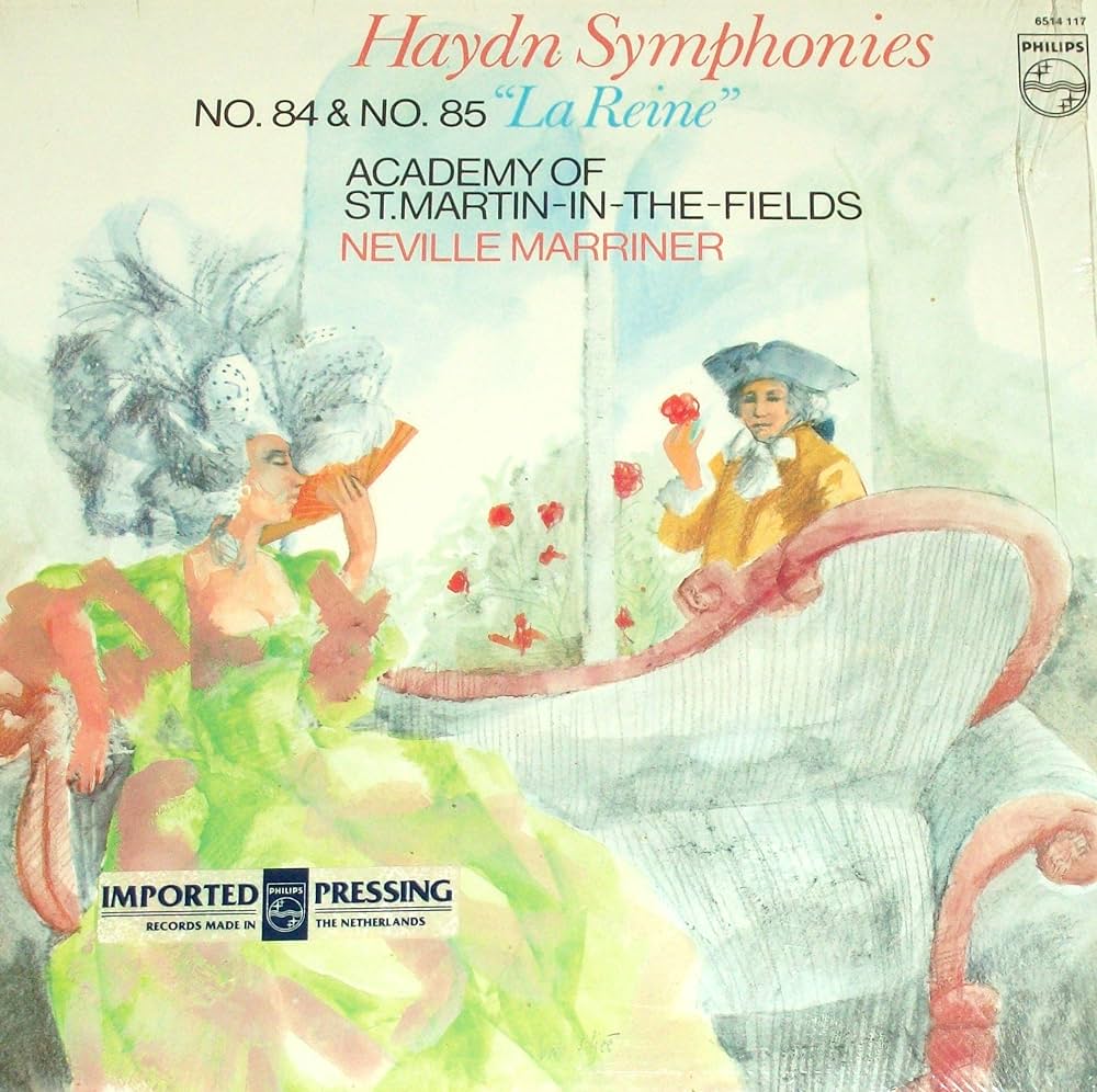 Haydn Symphonies 84 and 85 "La Reine" Neviller Marriner Philips