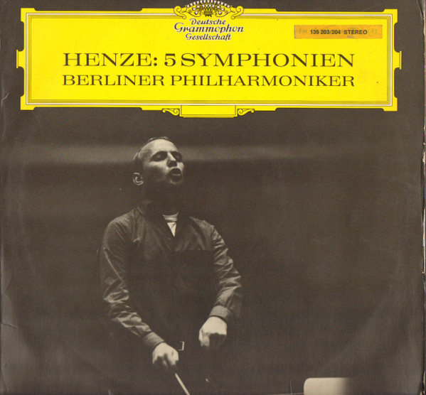 Henze 5 symphonies BPO DG