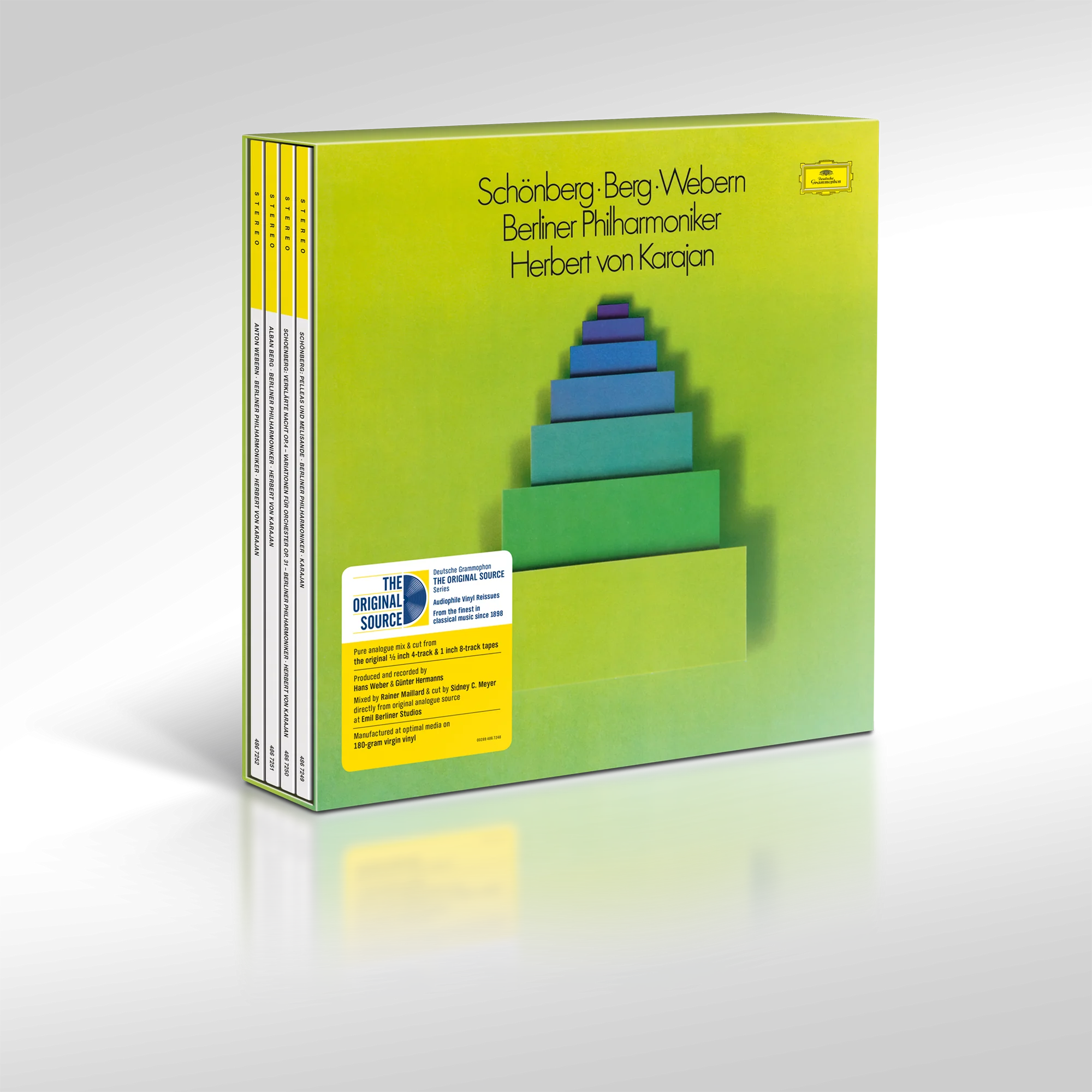Schoenberg Berg Webern Berlin Philharmonic Herbert von Karajan DG Original Source