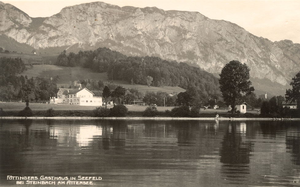 Mahler's "Composing Cottage" at Steinbach, visible at lower right