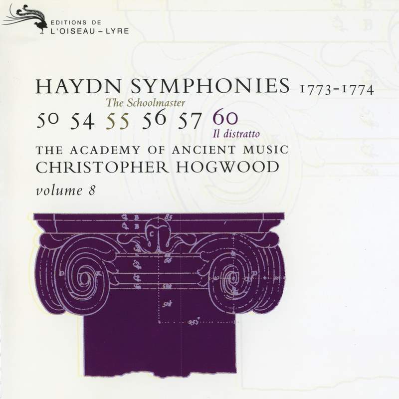 Part of Christopher Hogwood's almost completed Haydn symphony cycle