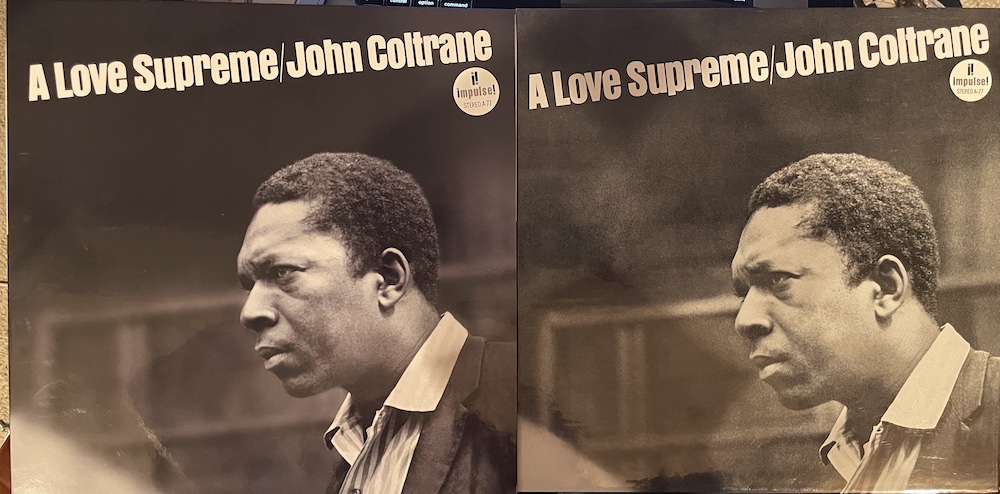 Talking tape: comparing John Coltrane's A Love Supreme on 'Ultra Tape' from  Analogue Productions with the mono vinyl version – Dave Denyer: The Reel-to- Reel Rambler