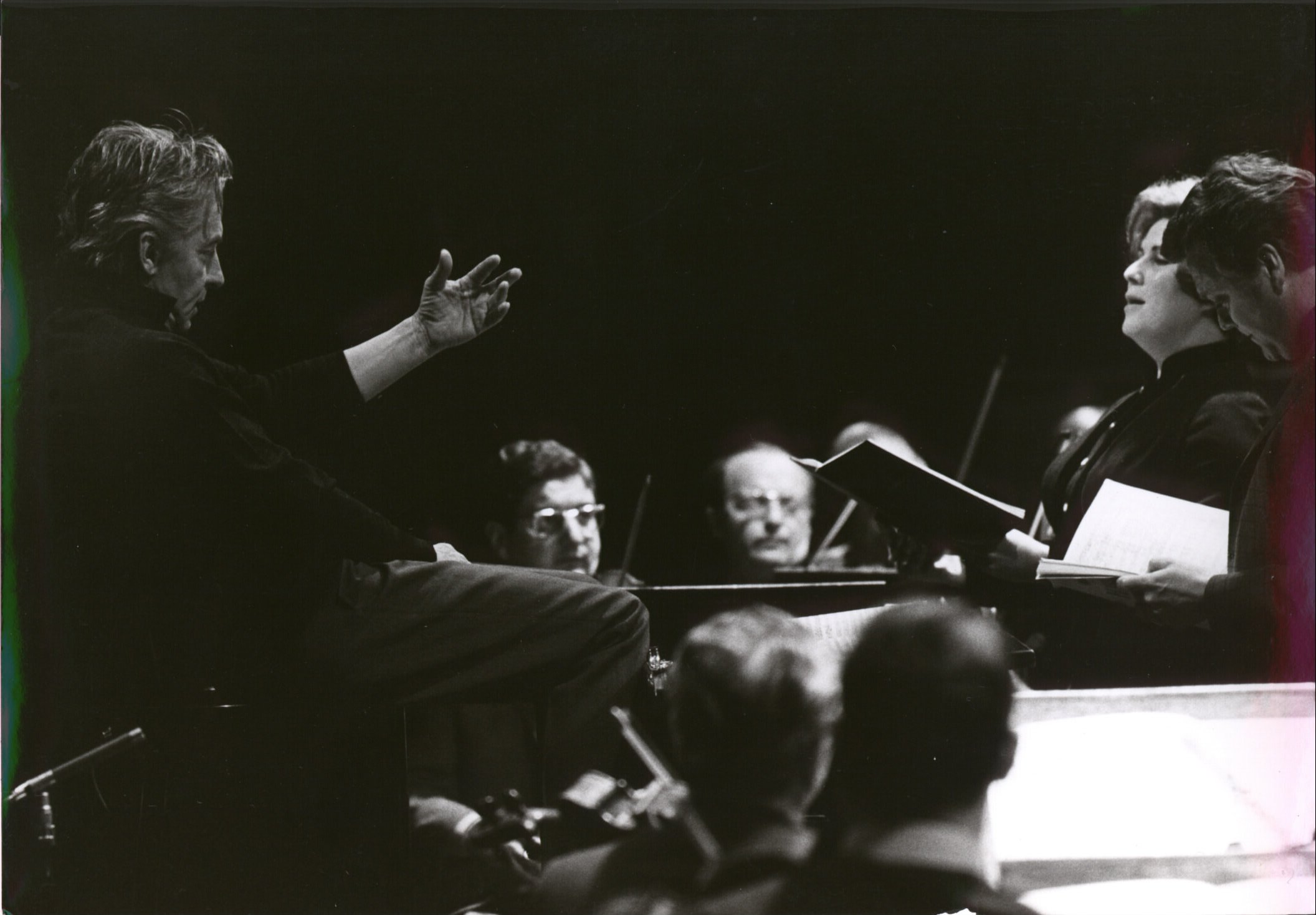 Karajan and Janowitz performing The Creation 1969