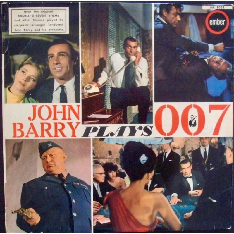 Rare 1965 LP of Barry playing re-orchestrations of his Bond music