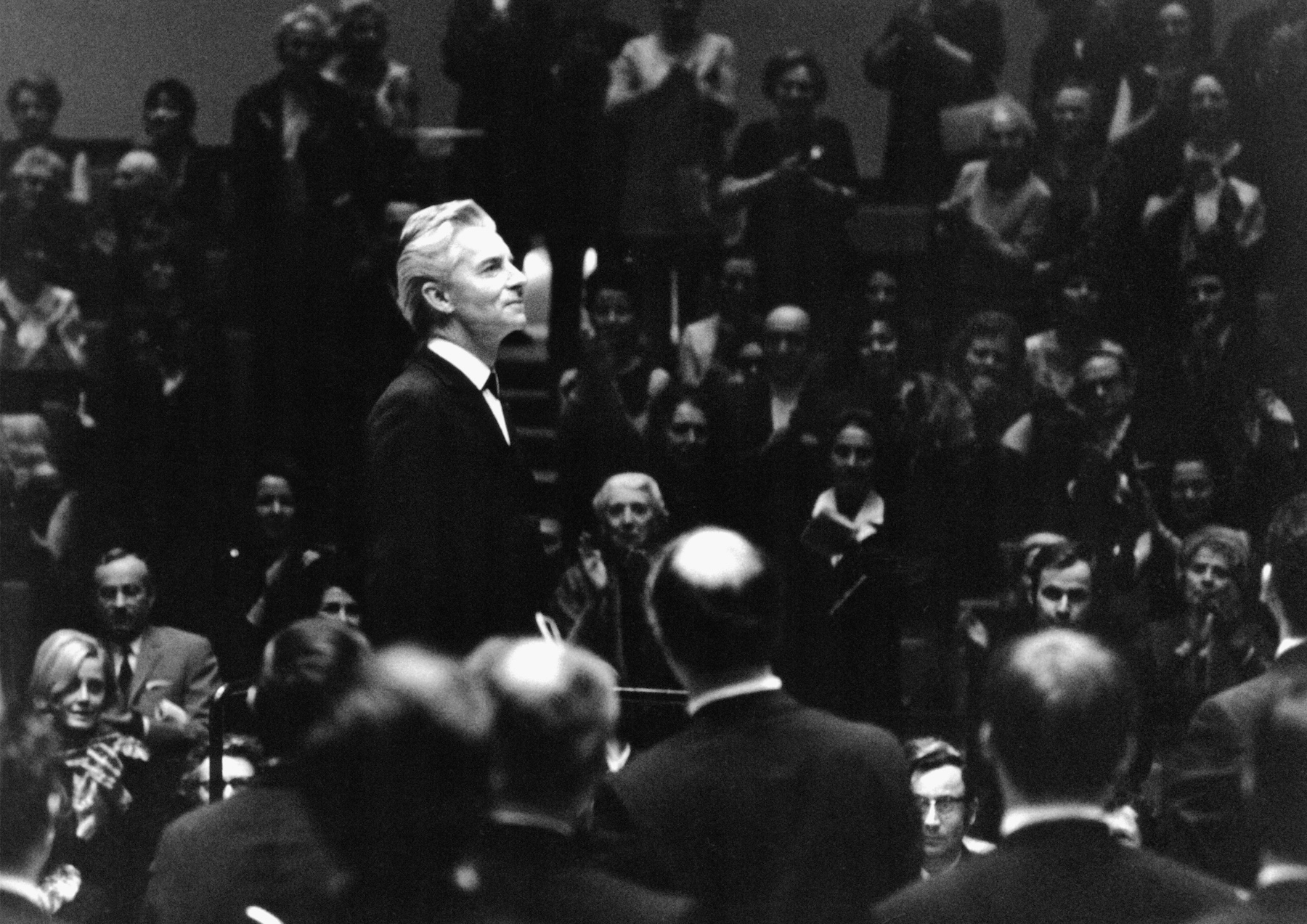 Herbert von Karajan in the early 1970s (Photo: Siegfried Lauterwasser)