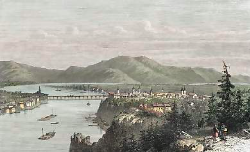 Linz in 1863