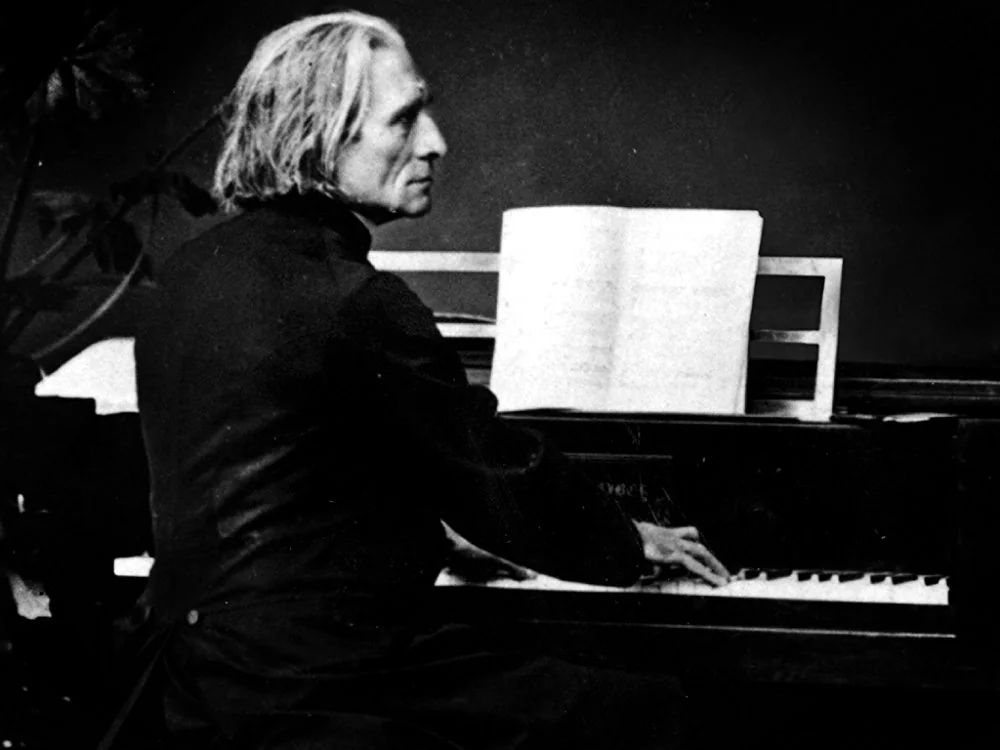 Liszt in 1858