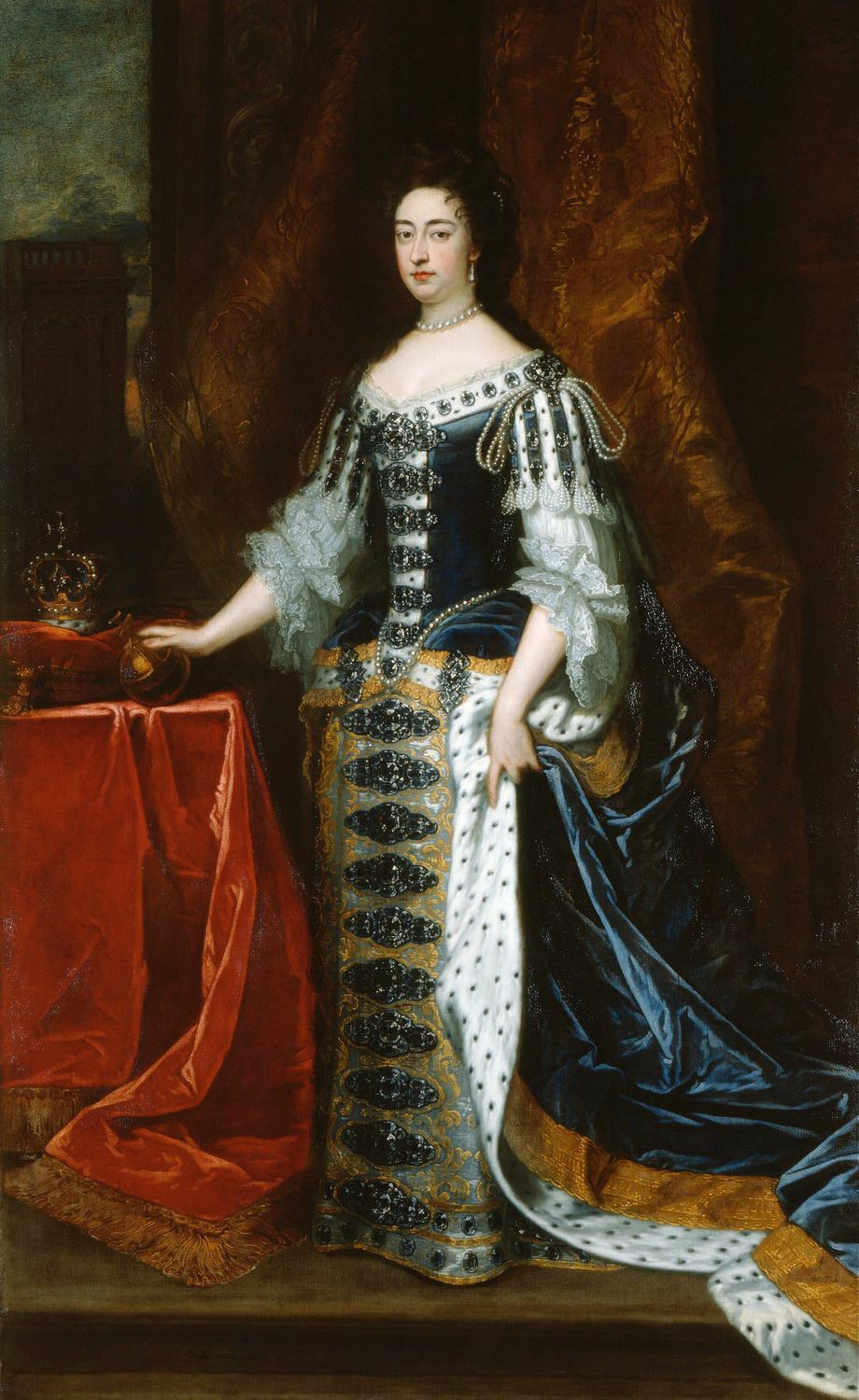 Queen Mary II by Godfrey Kneller (1690)