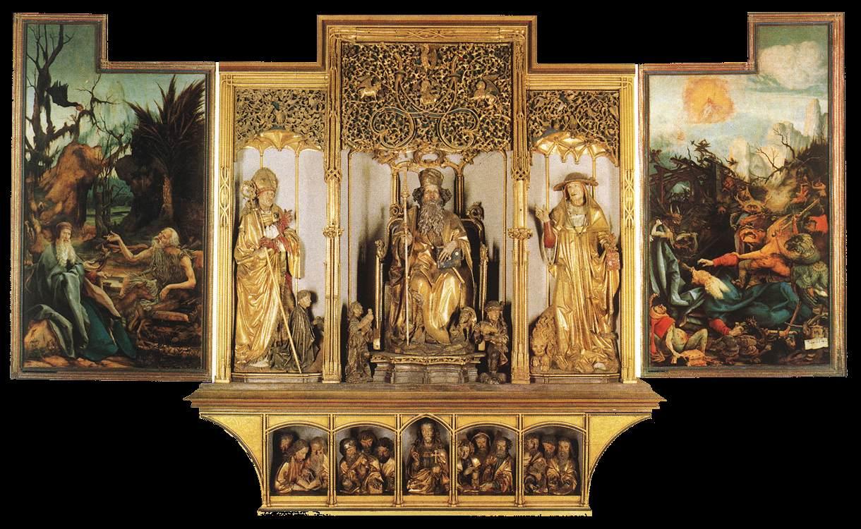 Isenheim altarpiece third set of panels