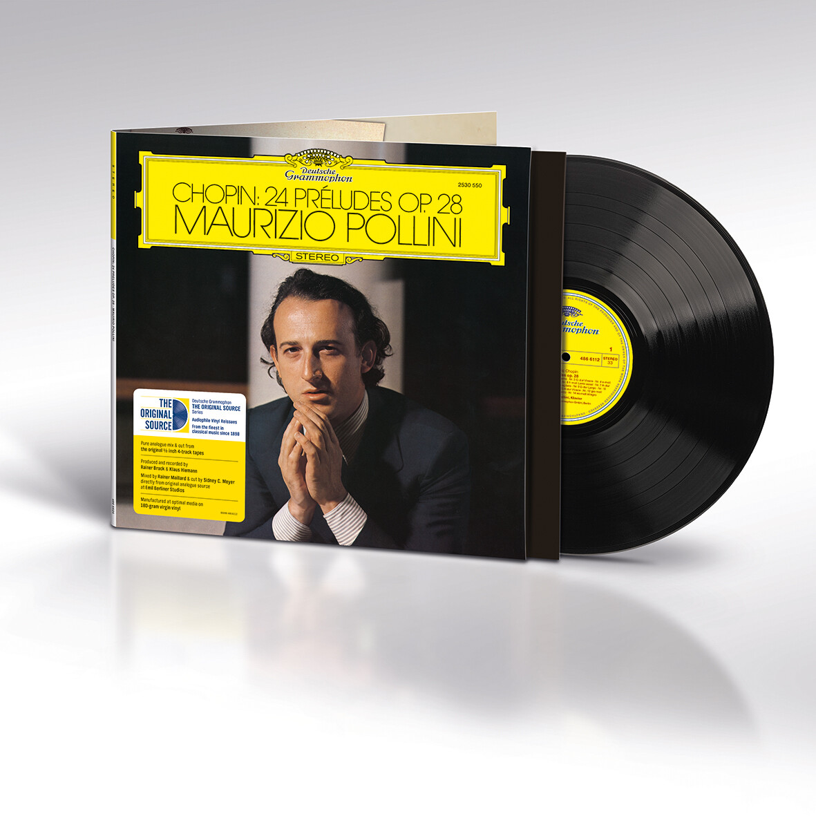 Chopin Preludies Maurizio Pollini Dg Original Source Emil Berliner Studios