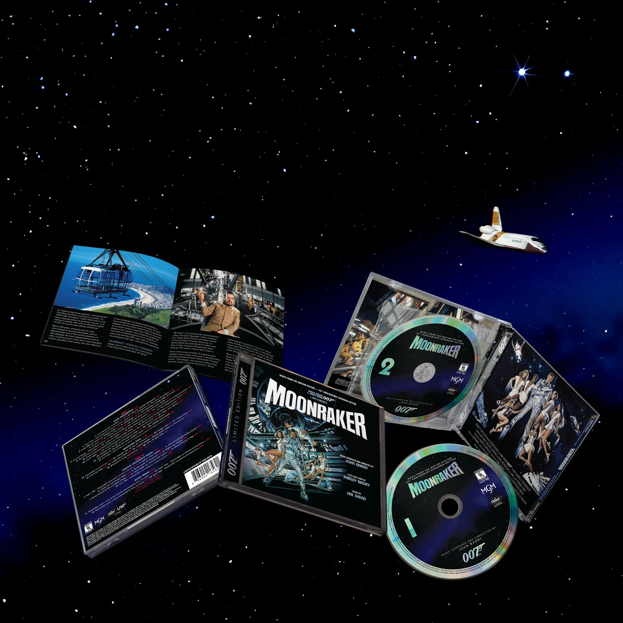 Moonraker La-La Land Records' Double CD Edition