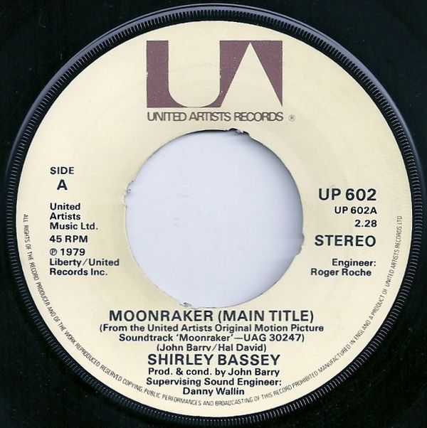 Moonraker title song single