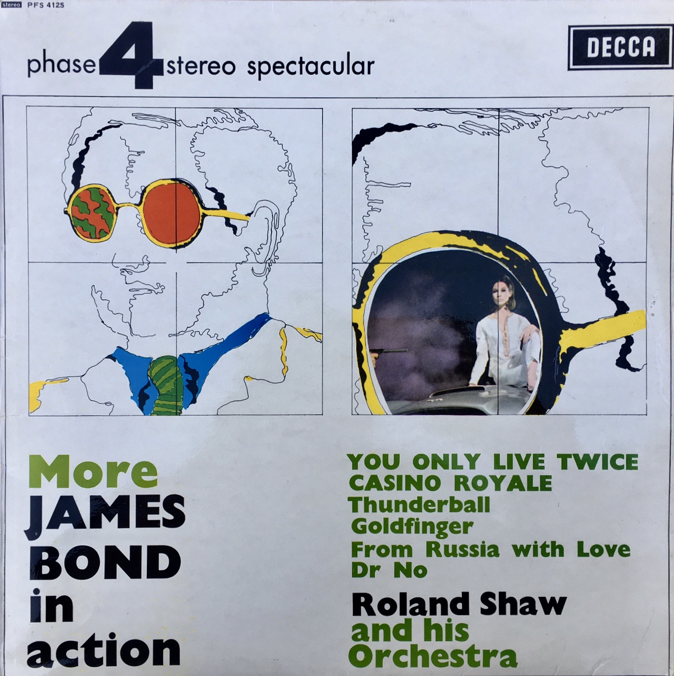 More James Bond in Action Roland Shaw Front cover