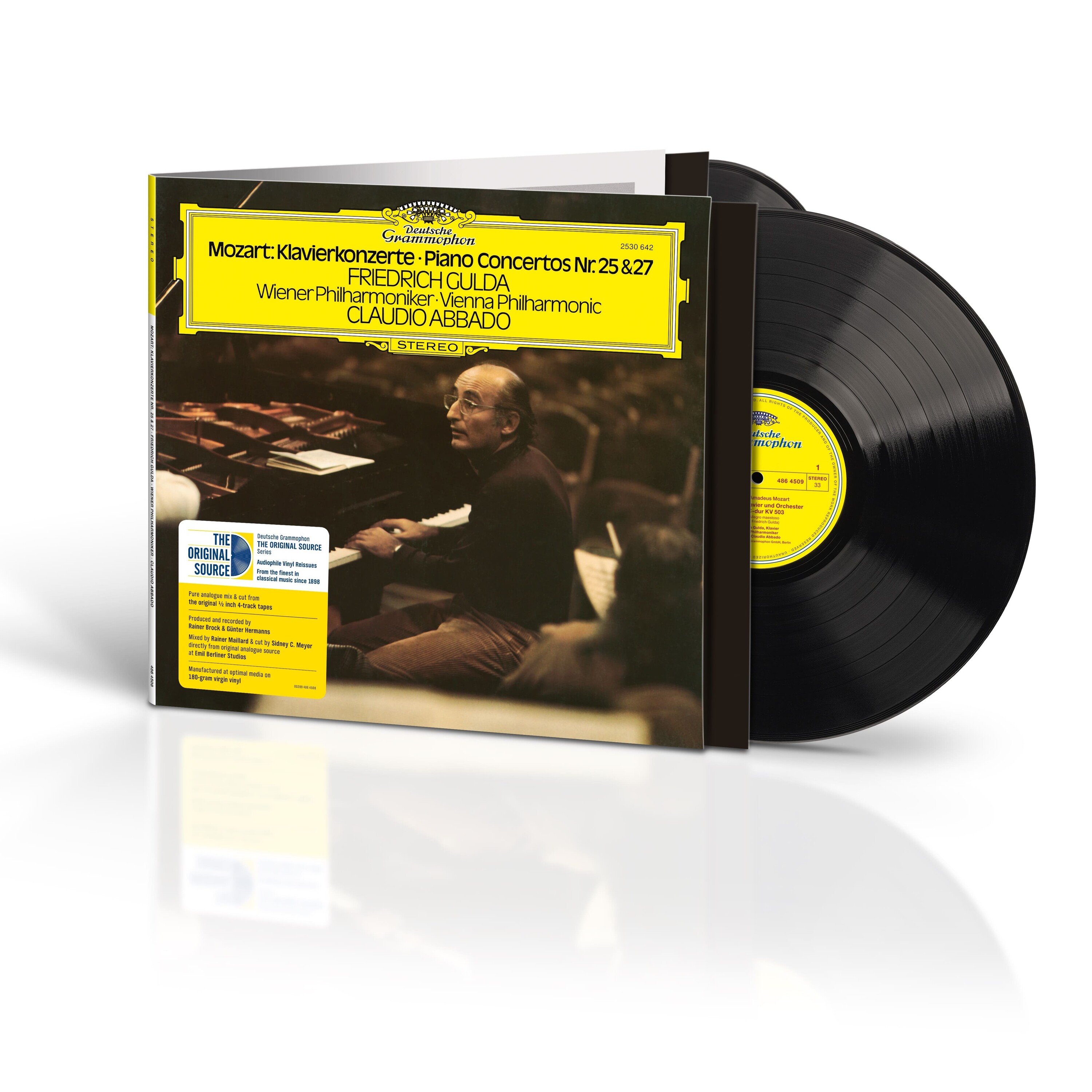 Mozart: Piano Concertos 25 & 27 Friedrich Gulda Claudio Abbado DG Original Source